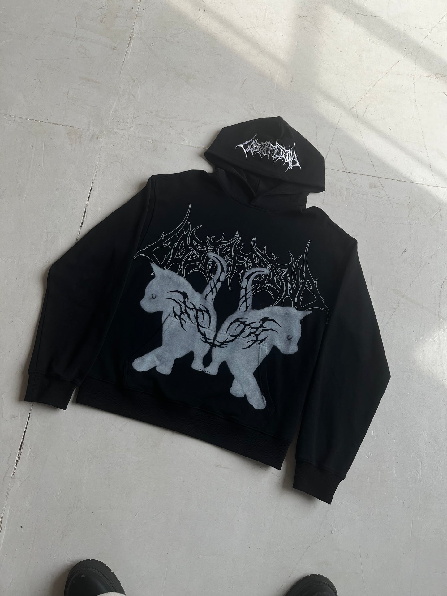 Tribal Kitty Hoodie