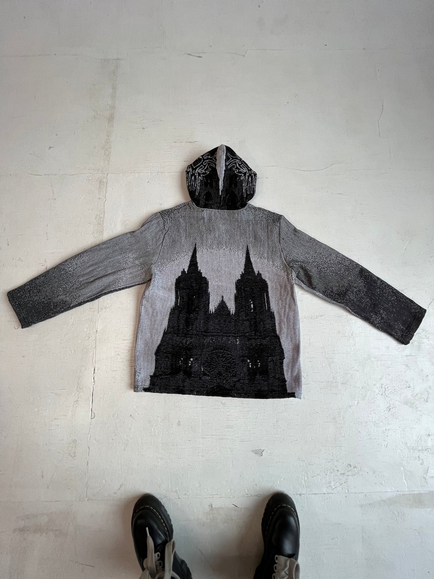 Castle Tapestry Hoodie {SAMPLE} SIZE MEDIUM/LARGE