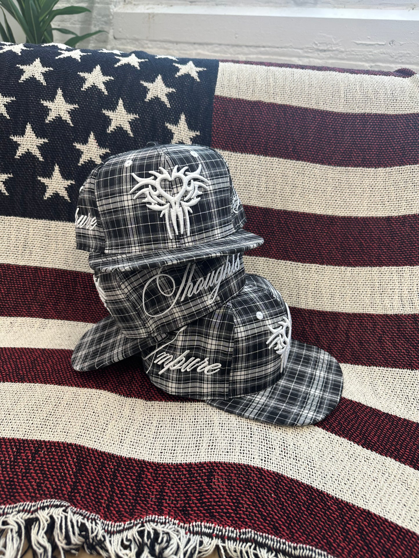 Plaid Snapback