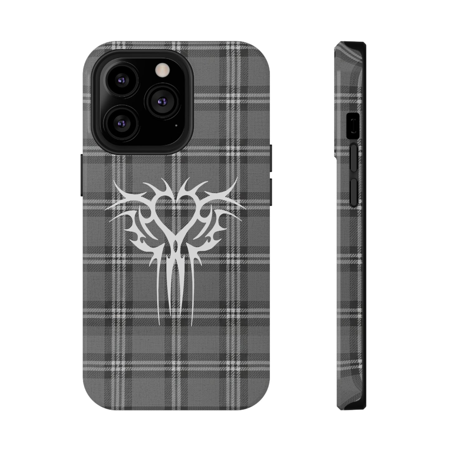 Plaid Logo Phone Case (all sizes)