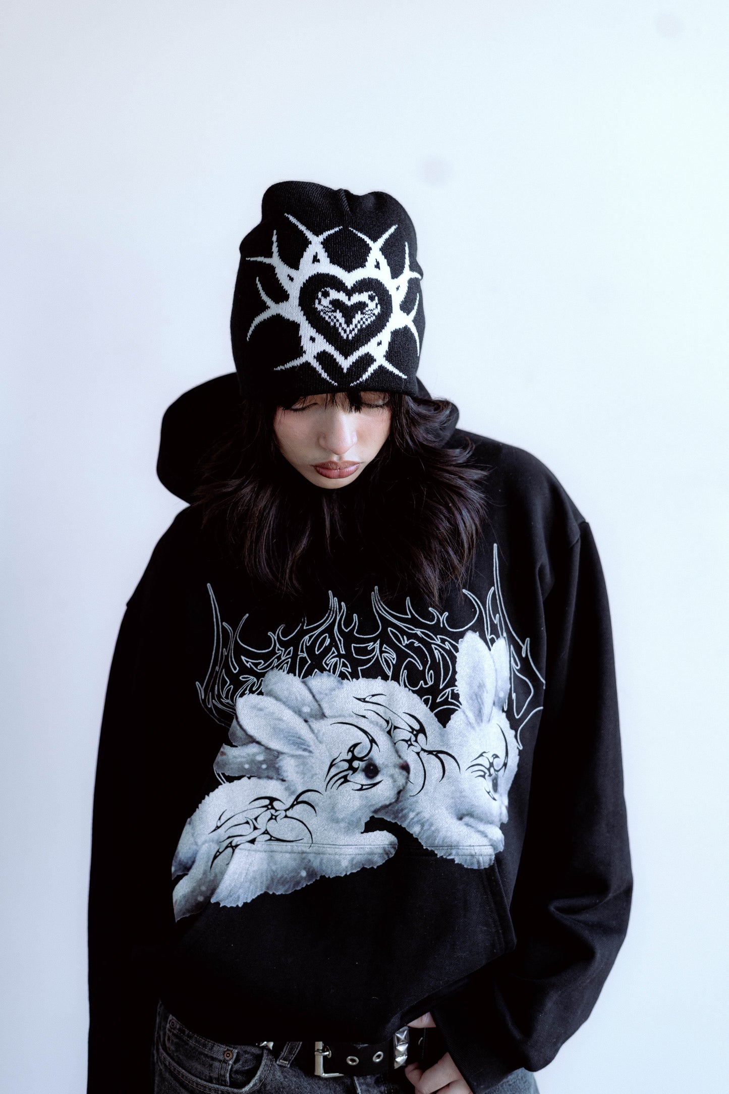 Tribal Bunny Hoodie