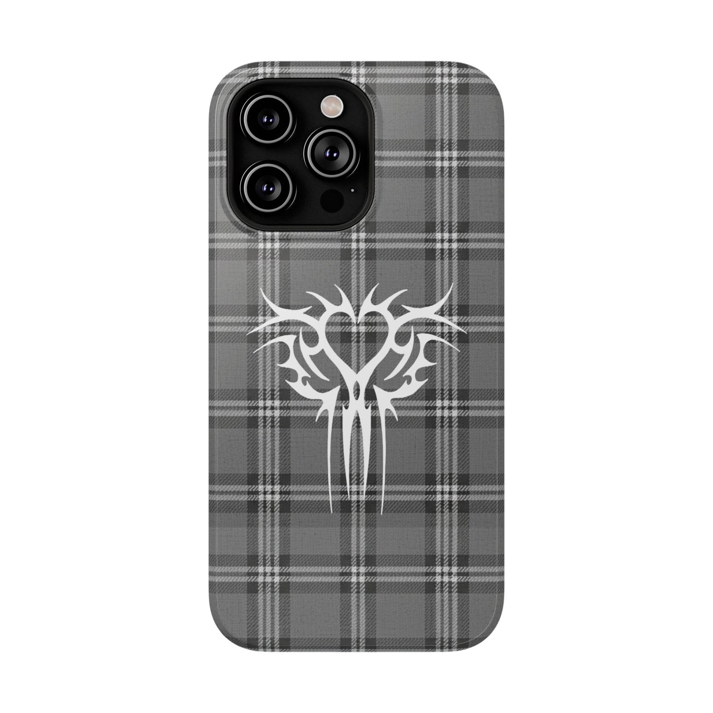 Plaid Logo Phone Case (all sizes)