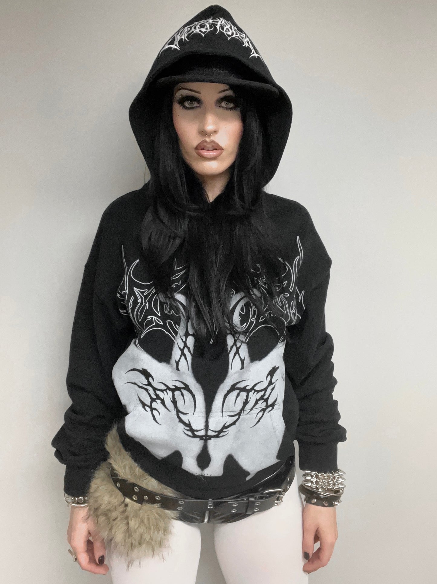 Tribal Kitty Hoodie
