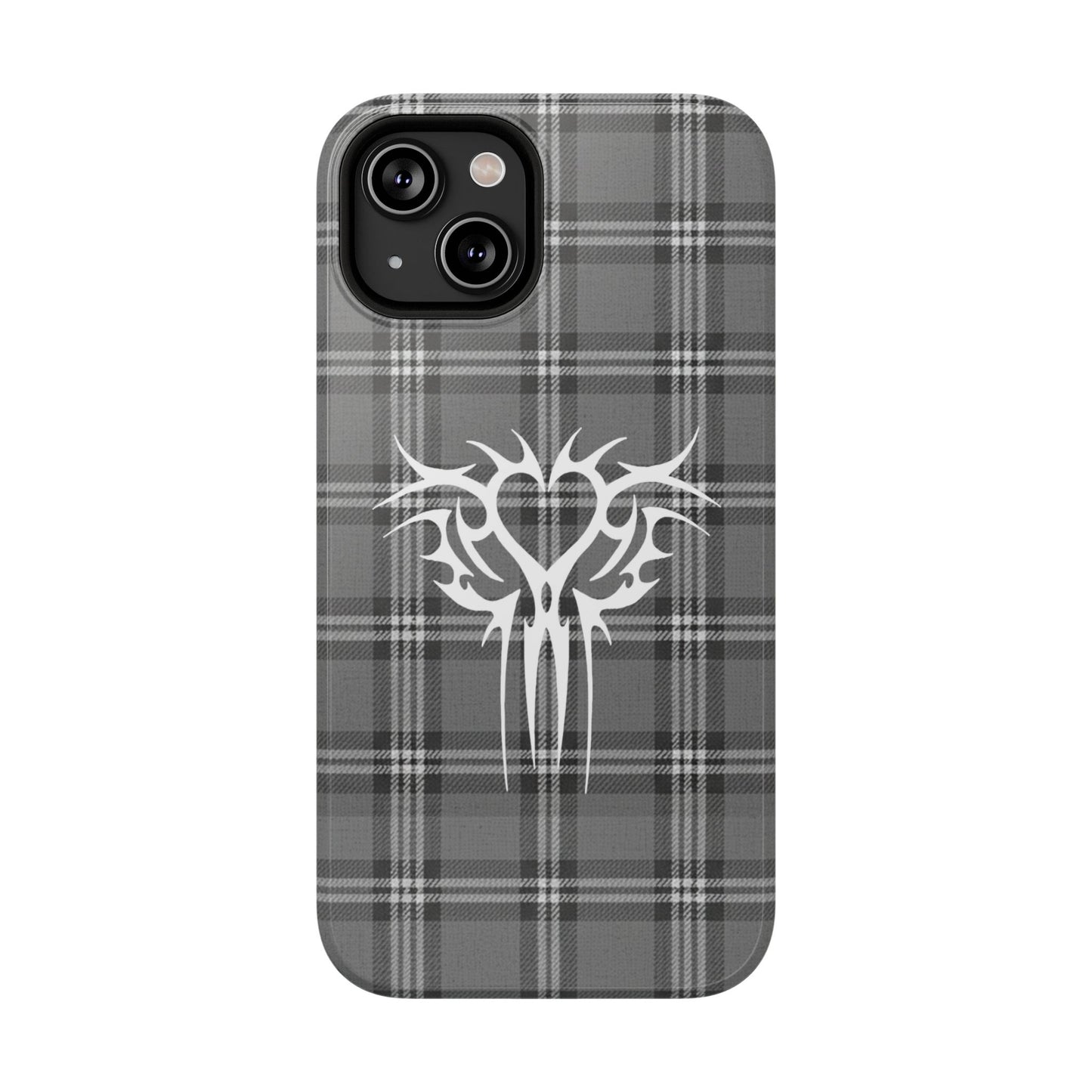 Plaid Logo Phone Case (all sizes)