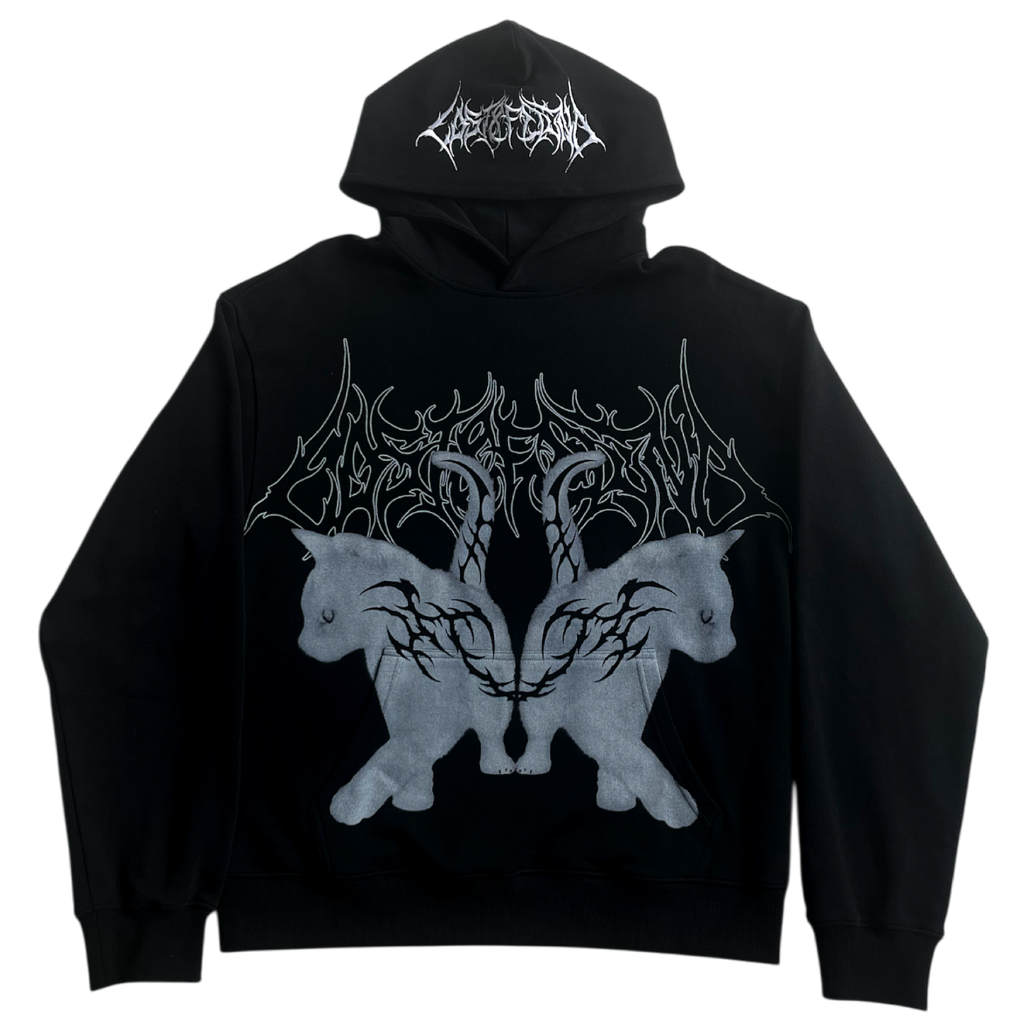 Tribal Kitty Hoodie