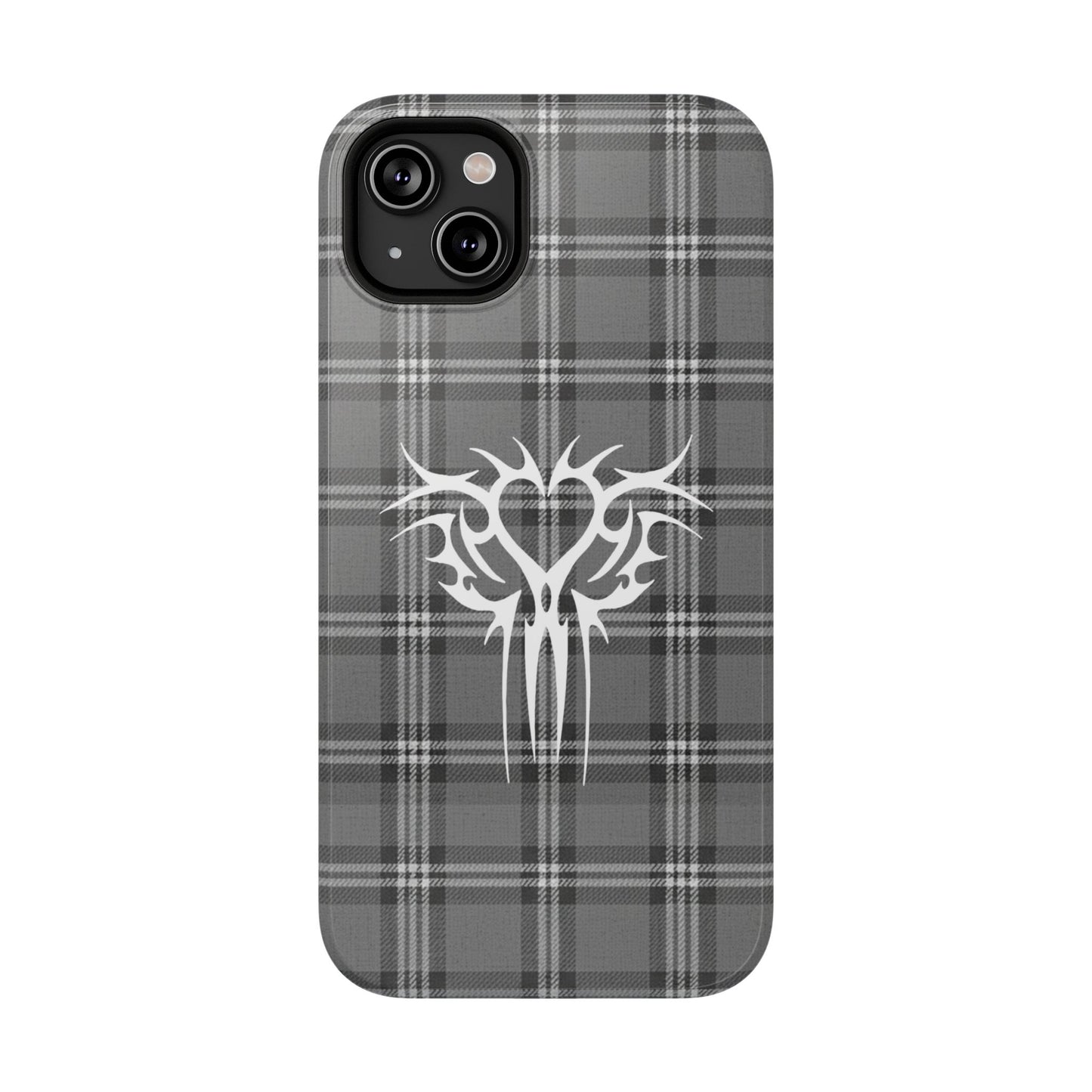 Plaid Logo Phone Case (all sizes)
